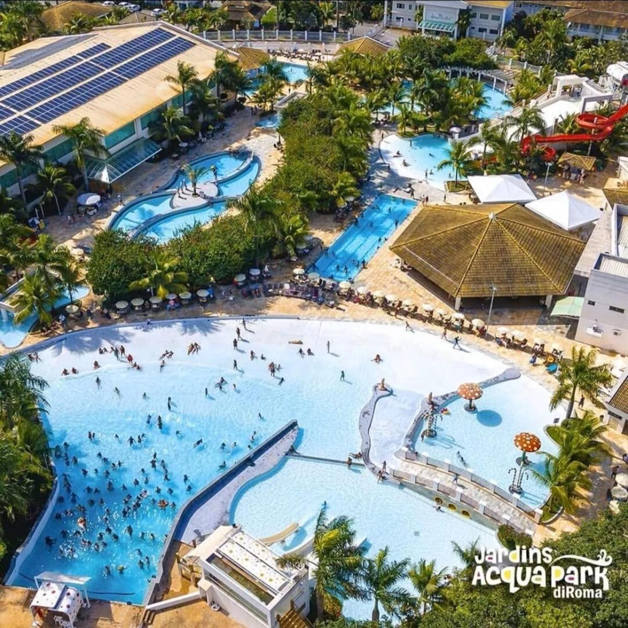L'Acqua Diroma - Suites Confortaveis - Diversao Garantida - Piscina De Ondas Exclusiva Caldas Novas Exterior foto